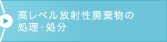 高レベル放射性廃棄物の処理・処分