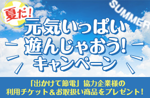 夏だ！元気いっぱい遊んじゃおうキャンペーン