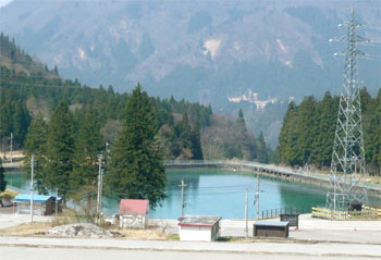 原調整池　（富山市字墨割）