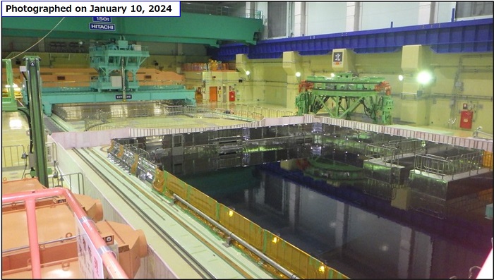 ２号機 使用済燃料貯蔵プール