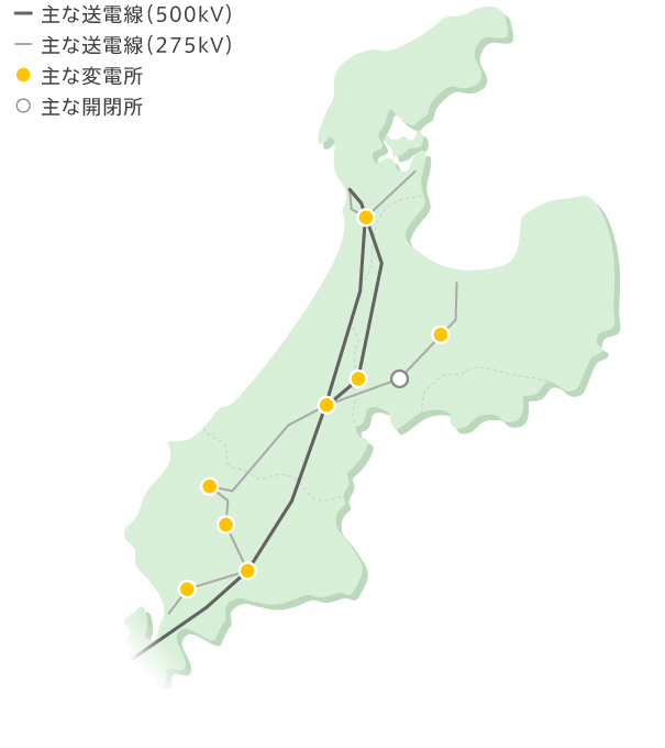 電力系統図