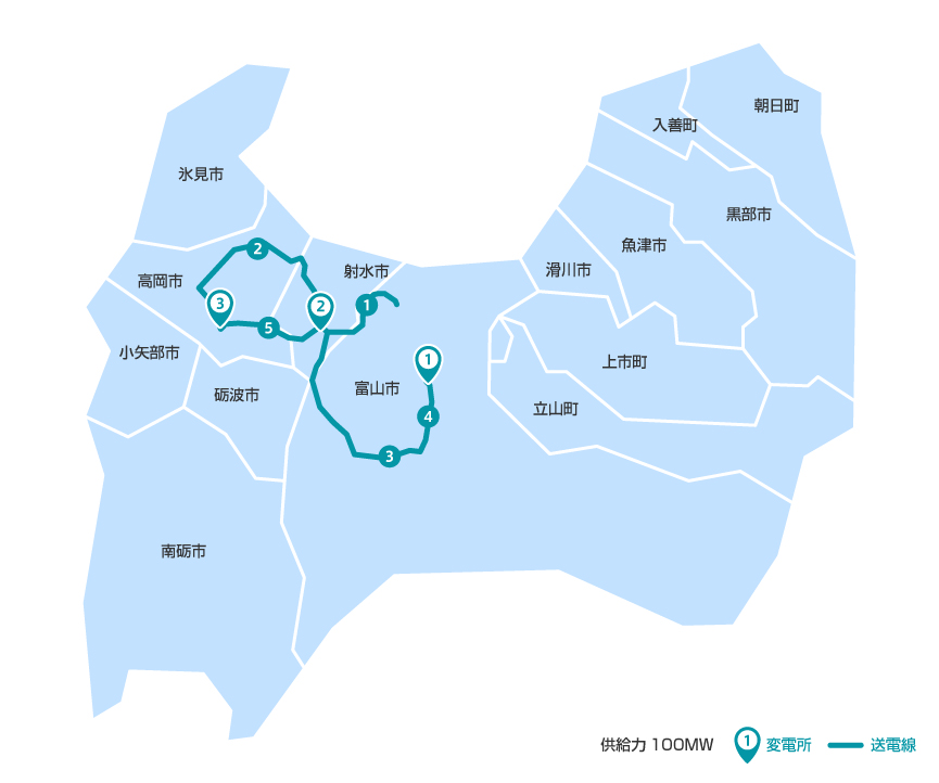 富山県のウェルカムゾーン